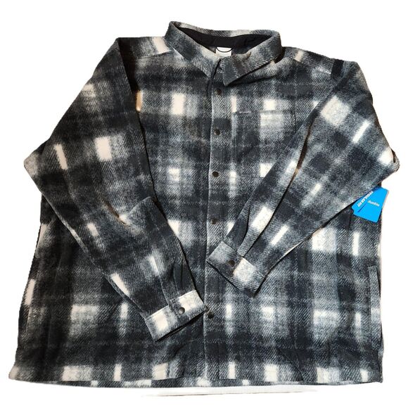 Columbia Steens Mountain Printed Shirt Jacket II Men's size 4X - Picture 1 of 9